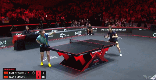 孙颖莎夺冠！国乒包揽WTT新加坡大满贯女单冠亚军