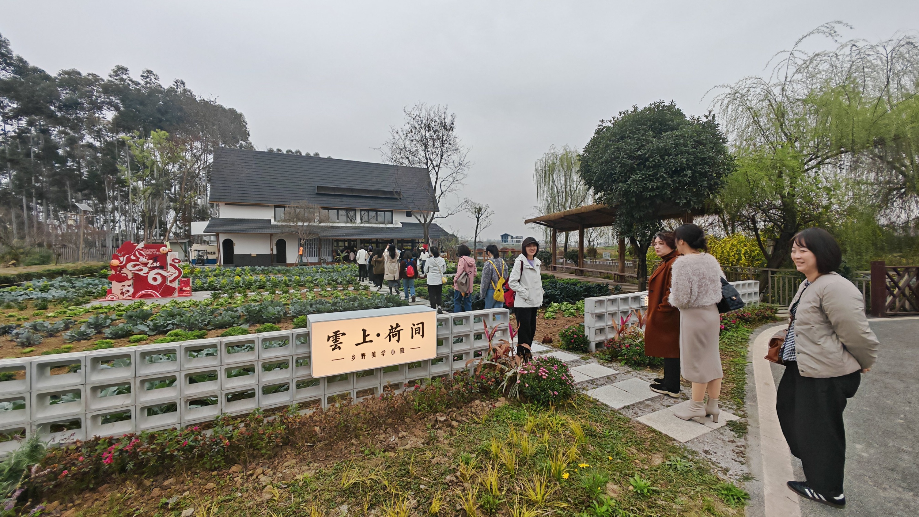 一份健康礼 满院春日情 成都广电在乡野美学空间礼赞职场“她力量”