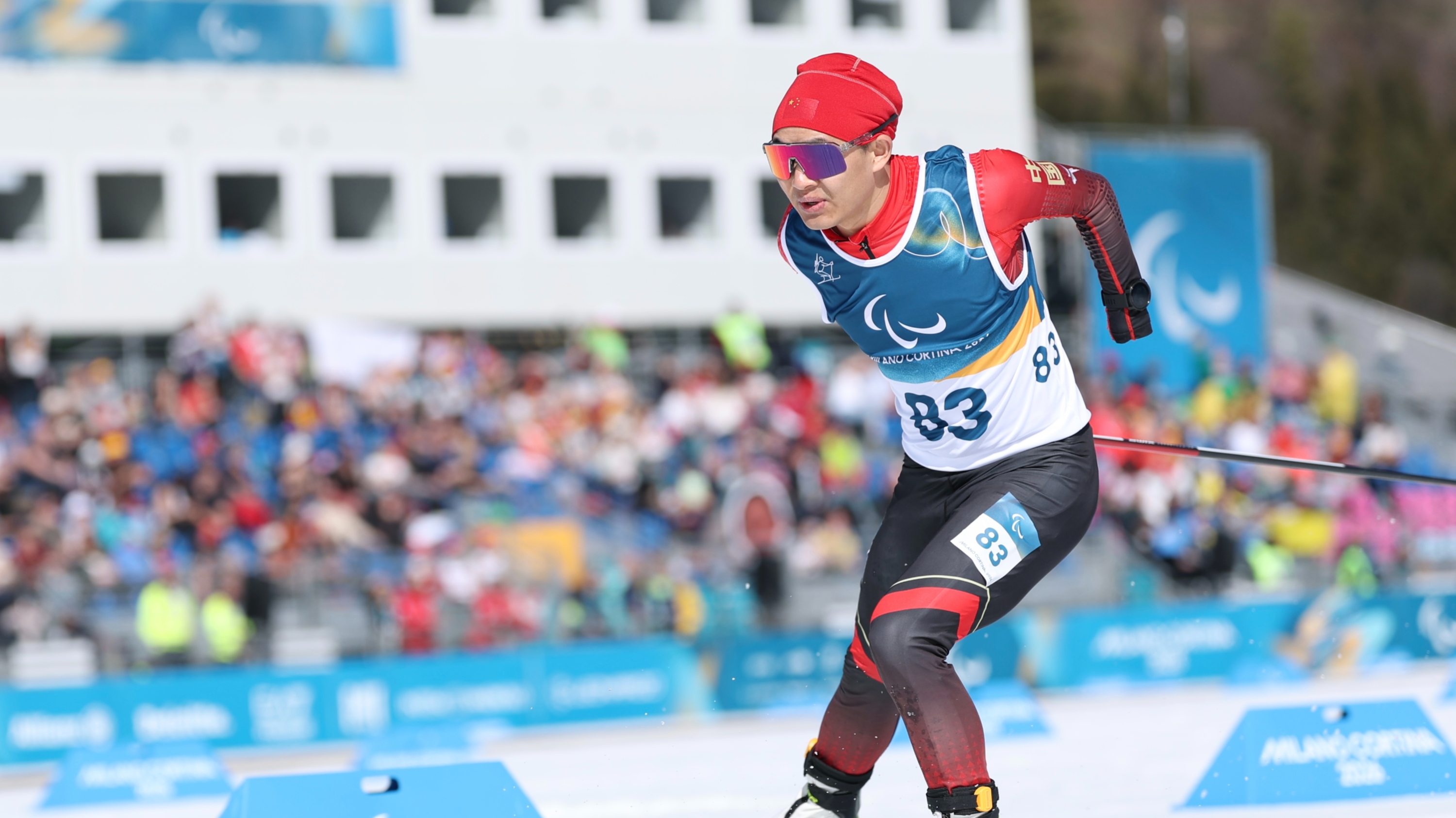 蔡佳云夺得米兰冬残奥会中国代表团首金