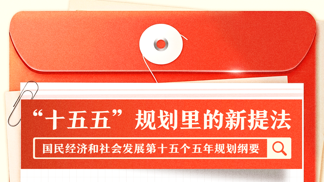 “十五五”规划纲要里的这些新提法，一组图了解→