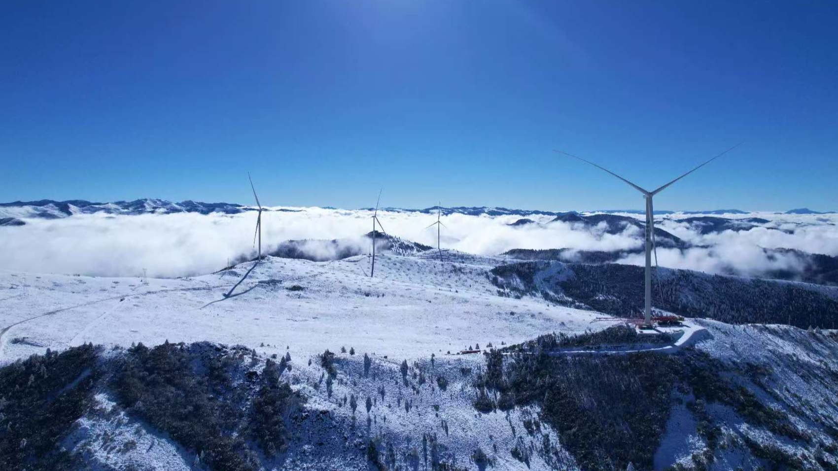 可供2.3万户家庭用电一年！四川海拔最高的风电场发电超7752.7万千瓦时