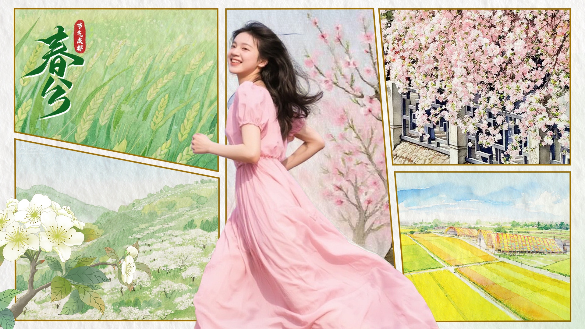 节气成都 | 千花百卉争明媚，春分赏花正当时