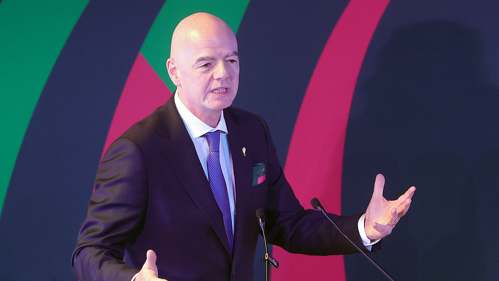 国际足联主席：伊朗将按计划在美国参加世界杯比赛