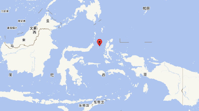 印尼马鲁古海峡发生7.4级地震