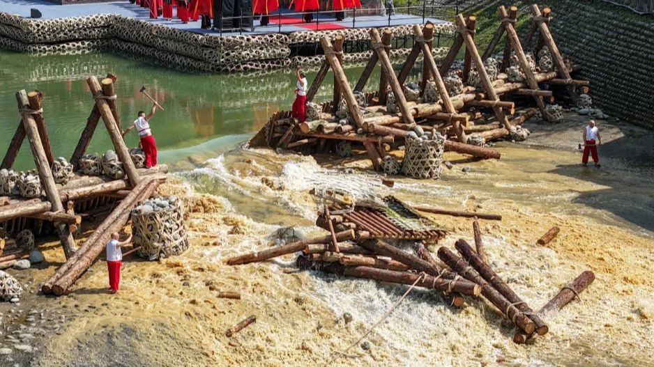 利斧砍杩槎，万顷迎春水！2026都江堰放水节启幕