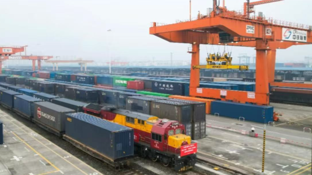 一季度中欧班列开行和发送货物同比分别增长29%、22%