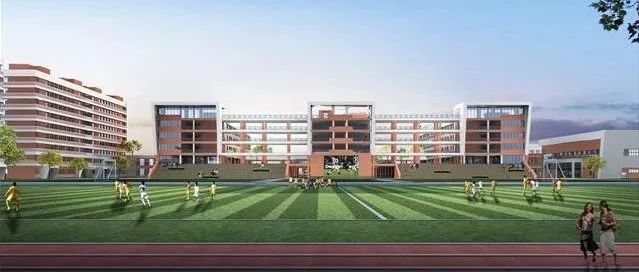 预计明年9月开学！科技园高中项目9栋主体全面封顶→