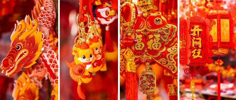 拿捏春节氛围感！温江“半边街”又双叒叕红啦～