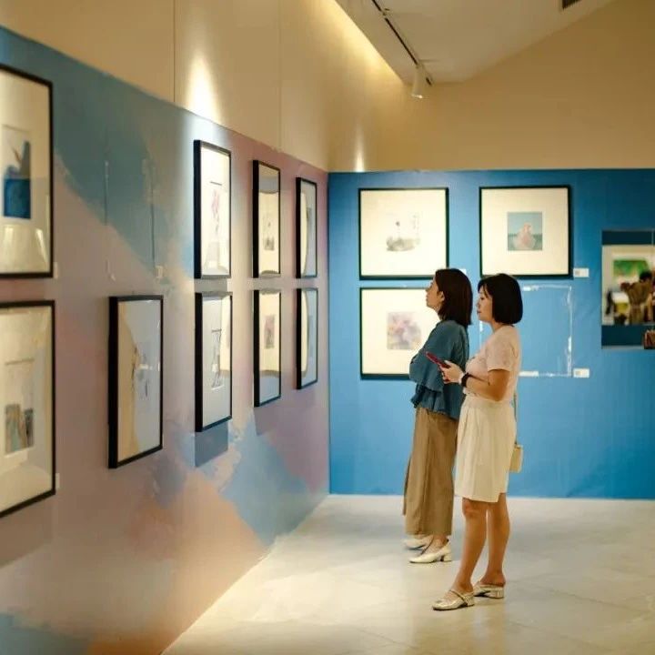 画展上新！来温江感受色彩疗愈