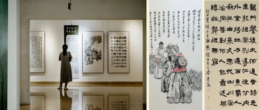 52幅丹青墨宝刻画清廉风骨！这场廉洁书画展巡展走进温江