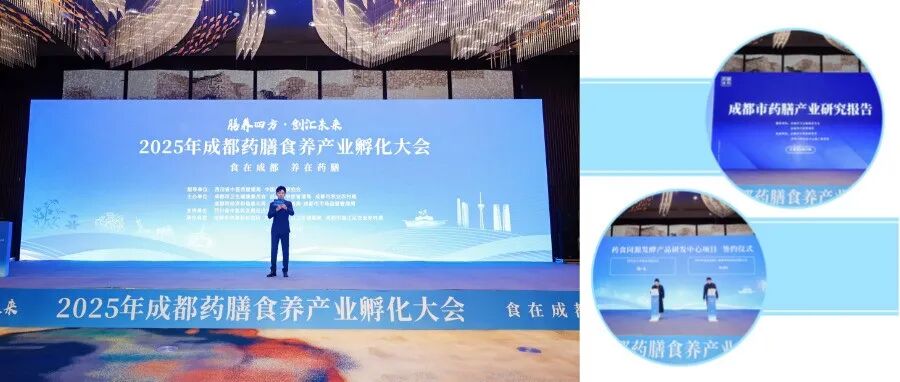 签约多个项目、发布供需清单！2025年成都药膳食养产业孵化大会在温江举行