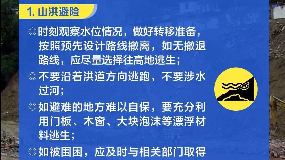 当心！暑期+汛期，出游有风险！
