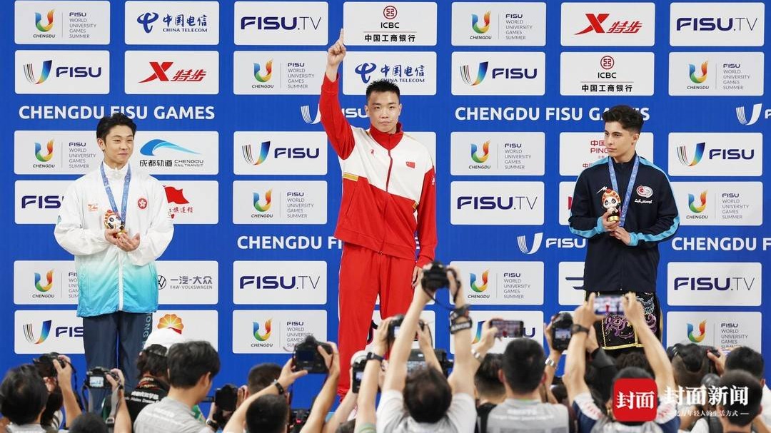 天府融媒看大运丨成都大运会上，武术少年们的夏天