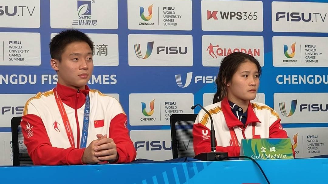 天府融媒看大运丨19岁少年的冠军之路：那一跳，我尽力了