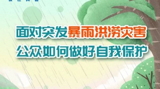 面对突发暴雨洪涝灾害，公众如何做好自我保护？