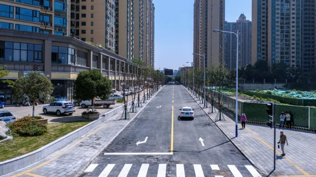 温江这条路，通了！