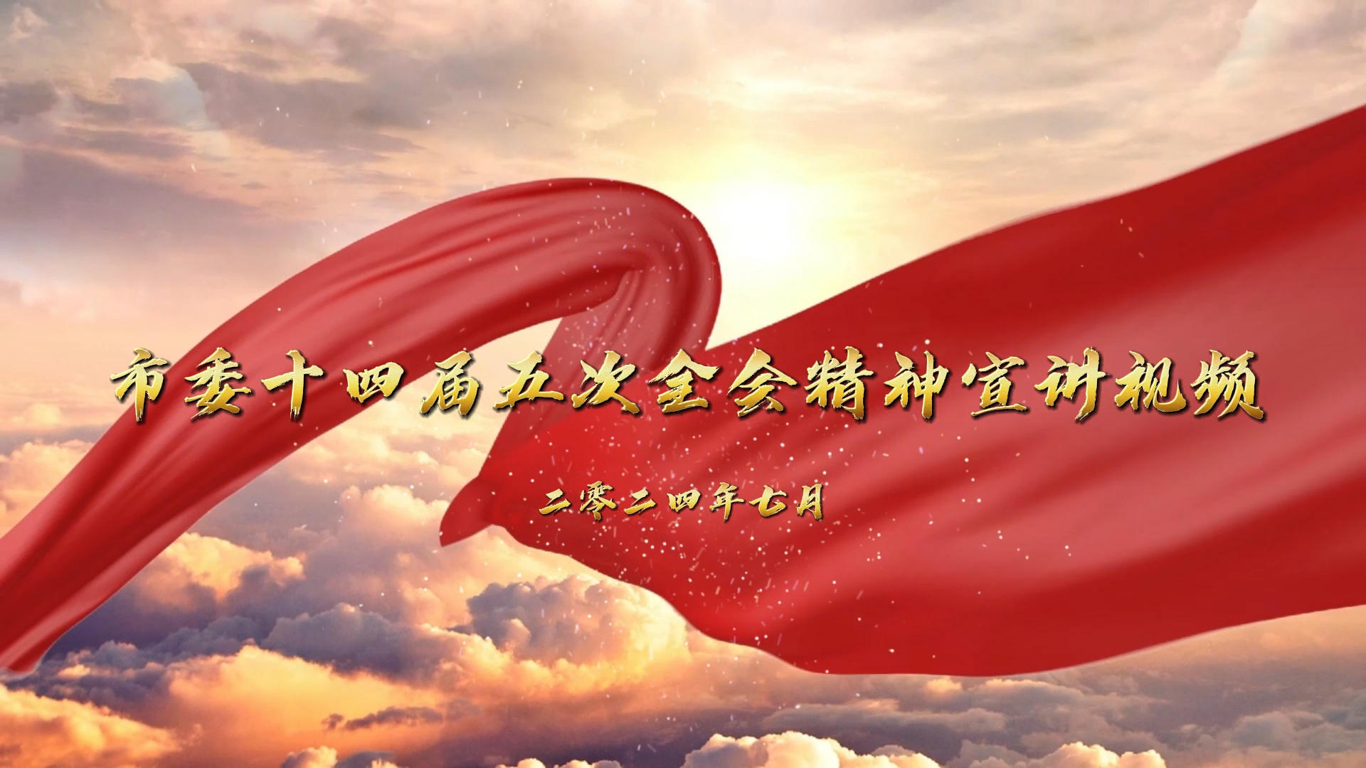 市委十四届五次全会精神宣讲视频