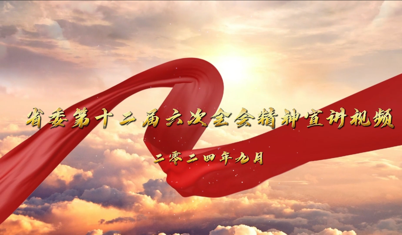 省委十二届六次全会精神