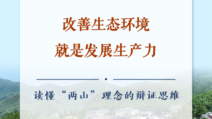 合集：新华社推出读懂“两山”理念系列学习手记