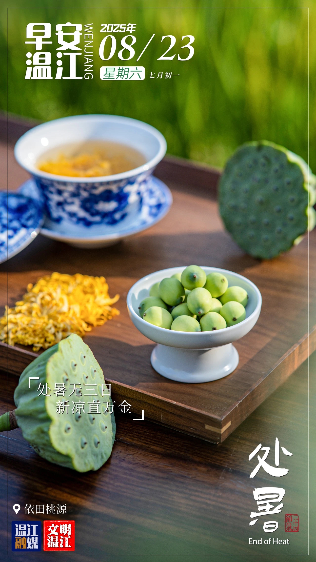 早安温江 | 处暑