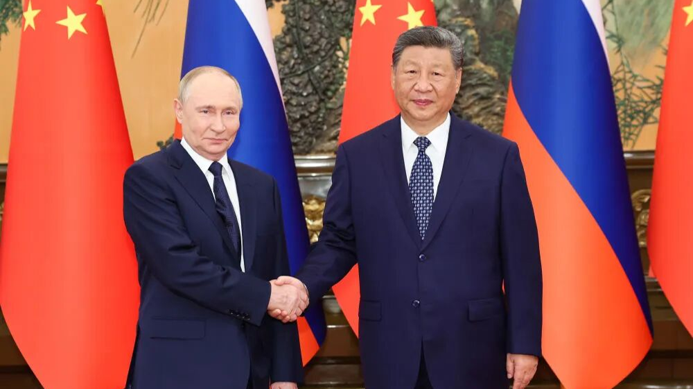 习近平同俄罗斯总统普京会谈