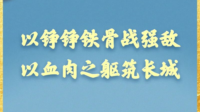九三胜利日，习近平总书记重要讲话金句来了！