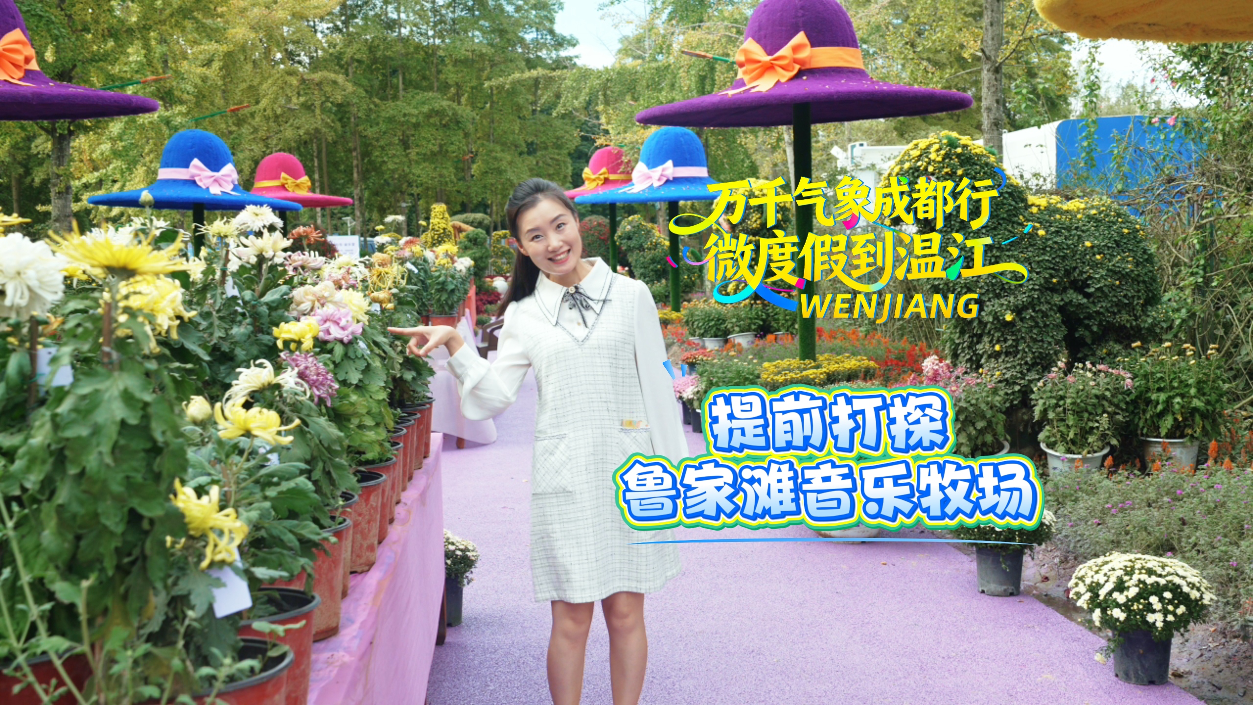 微度假到温江~提前打探鲁家滩音乐牧场#万千气象成都行#微度假到温江#村糖会#这里是温江