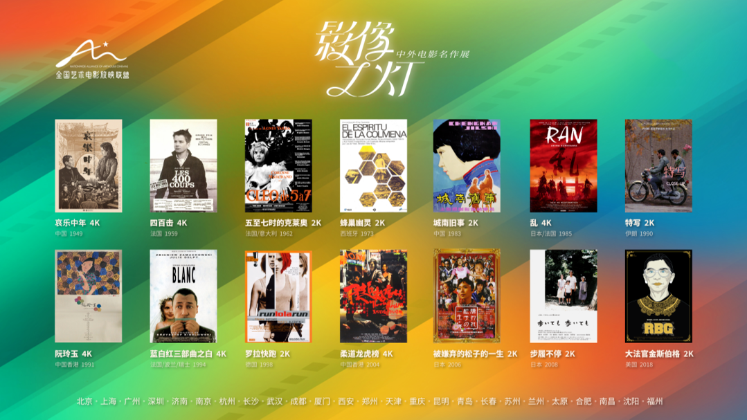 明起，14部中外经典佳作在温江展映，看看有你喜欢的吗~