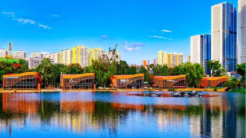 🤩光华·柒悦里正式开街！温江湖畔，打卡消费新场景～