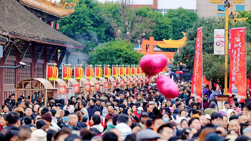 超31万人次！元旦假期，温江文旅消费有点火～