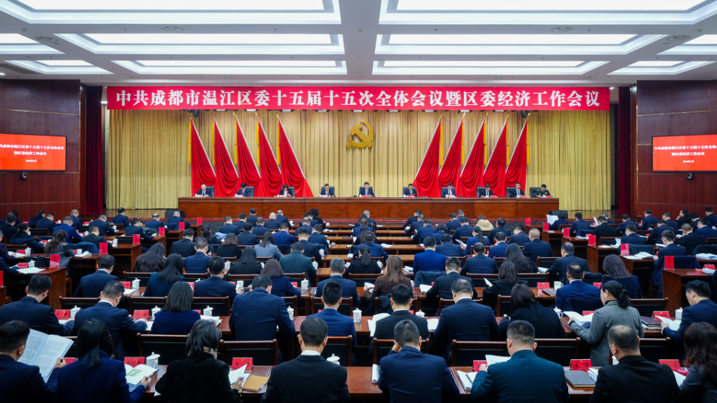 中国共产党成都市温江区第十五届委员会第十五次全体会议决议